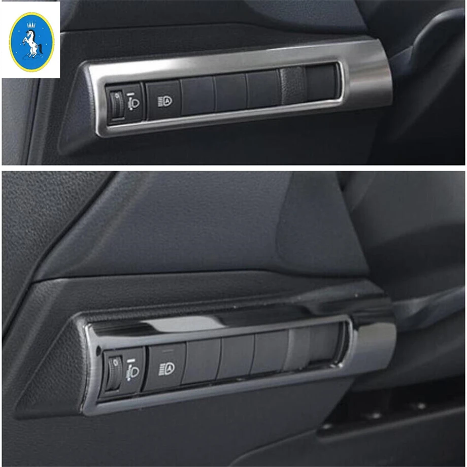 Car Interior Accessories Head Lights Lamps Switch Button Cover Trim Fit For Toyota Corolla 2019 - 2023 Black Brushed / Silver
Car Interior Accessories Head Lights Lamps Switch Button Cover Trim Fit For Toyota Corolla 2019 - 2023 Black Brushed / Silver