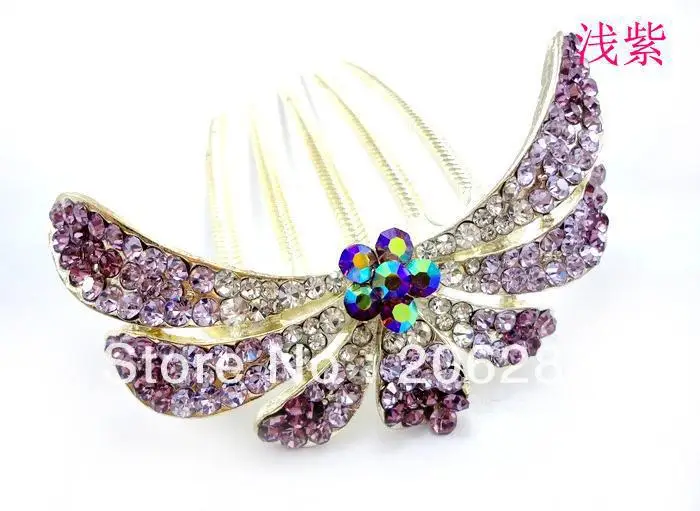 Fashion crystal women Hair Comb flower Hair stick hairpin F677 5pcs/lot+free shipping 
Fashion crystal women Hair Comb flower Hair stick hairpin F677 5pcs/lot+free shipping