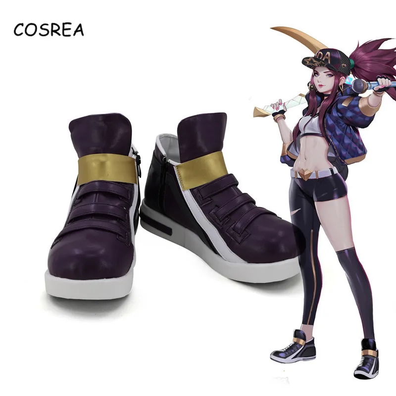 Обувь Lol для косплея KDA Akali на плоской подошве женская обувь кожаная женская обувь для девочек обувь K/DA Akali костюмы для косплея повседневная о...
Обувь Lol для косплея KDA Akali на плоской подошве женская обувь кожаная женская обувь для девочек обувь K/DA Akali костюмы для косплея повседневная о...