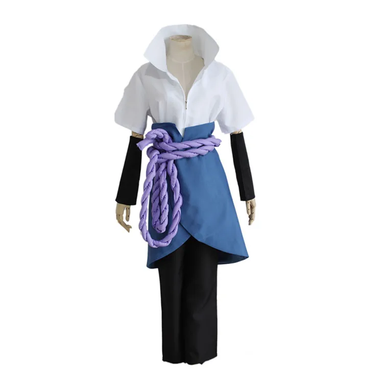 Anime Naruto Clothes Uchiha Sasuke Role Cosplay Costume Adult 5 PCS Top+Pants+Apron+Belt+Sleevelet Halloween Party Clothing 18
Anime Naruto Clothes Uchiha Sasuke Role Cosplay Costume Adult 5 PCS Top+Pants+Apron+Belt+Sleevelet Halloween Party Clothing 18