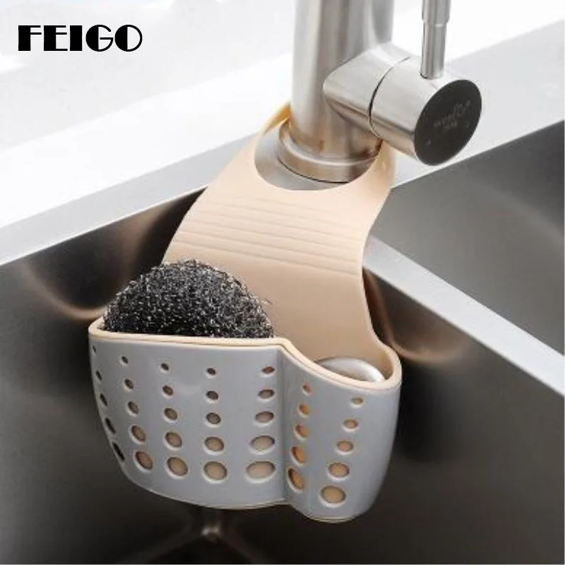 FEIGO Kitchen Sponge Drain Holder Sink Drain Basket Storage Shelf Adjustable Organize Bathroom Shelf Storage Hanging Basket F246
FEIGO Kitchen Sponge Drain Holder Sink Drain Basket Storage Shelf Adjustable Organize Bathroom Shelf Storage Hanging Basket F246