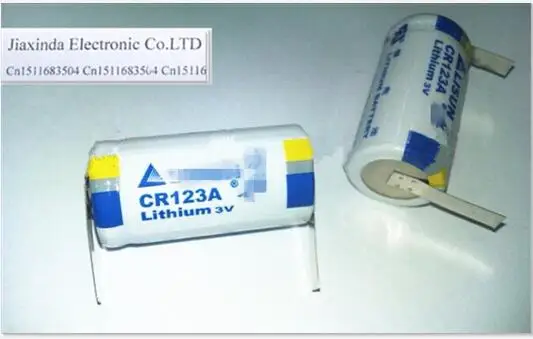 NEW battery CR123A CR123 123A 123 3V 1500mah lithium Li-ion battery leg feet foot welding
NEW battery CR123A CR123 123A 123 3V 1500mah lithium Li-ion battery leg feet foot welding