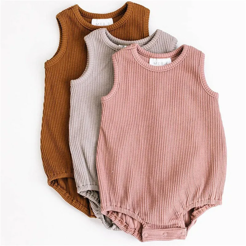 2019 Newborn Baby Girls Boy Solid Cotton Sleeveless Bodysuit Jumpsuit Playsuit Outfit Clothes Summer
2019 Newborn Baby Girls Boy Solid Cotton Sleeveless Bodysuit Jumpsuit Playsuit Outfit Clothes Summer