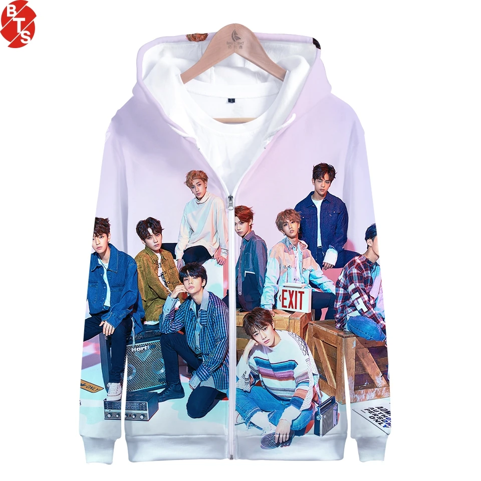 Stray Kids 3D Printed Zipper Hoodies Women/Men Fashion Kpop Long Sleeve Hooded Sweatshirts 2019 Hot Sale Casual Fans Clothes
Stray Kids 3D Printed Zipper Hoodies Women/Men Fashion Kpop Long Sleeve Hooded Sweatshirts 2019 Hot Sale Casual Fans Clothes
