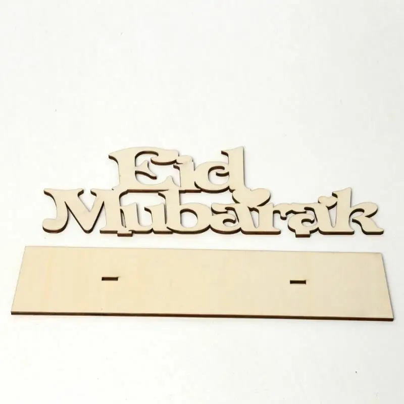 EID MUBARAK Wooden Sign Word Plaque Wall Art Craft DIY Alphabet Home Decoration Craft Desktop Decoration New
EID MUBARAK Wooden Sign Word Plaque Wall Art Craft DIY Alphabet Home Decoration Craft Desktop Decoration New