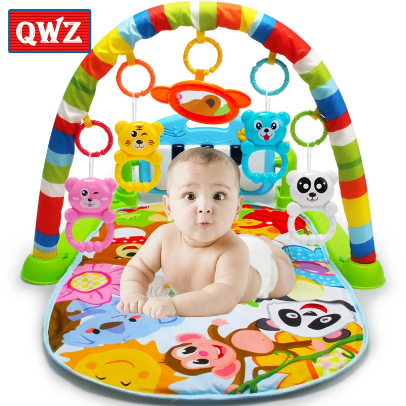 QWZ 3 in 1 Baby Play Mat Rug Toys Kids Crawling Music Play Game Developing Mat with Piano Keyboard Infant Carpet Education Toy
QWZ 3 in 1 Baby Play Mat Rug Toys Kids Crawling Music Play Game Developing Mat with Piano Keyboard Infant Carpet Education Toy