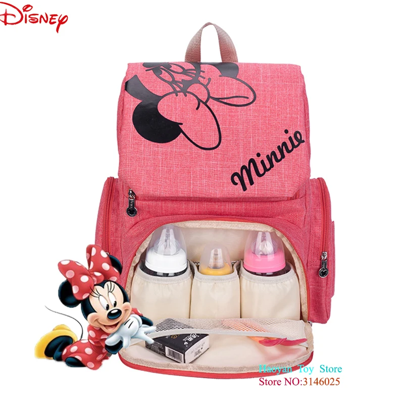 Genuine Disney Large Capacity USB Bottle Feeding Storage Bag Waterproof Diaper Bags Pink Gray Bags Oxford Cloth Insulation Bags
Genuine Disney Large Capacity USB Bottle Feeding Storage Bag Waterproof Diaper Bags Pink Gray Bags Oxford Cloth Insulation Bags