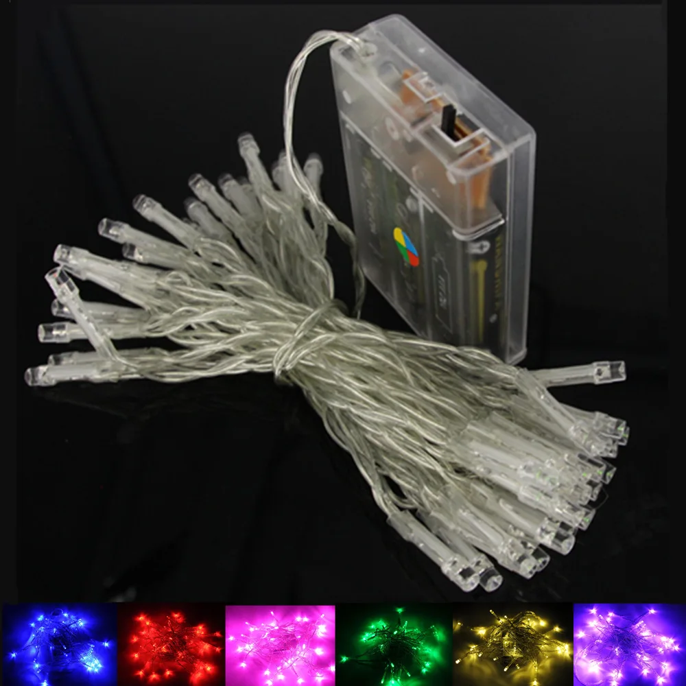 2M 5M 10M LED String Lights 3*AA Battery Operated Waterproof Fairy LED Christmas Lights For Holiday Party Wedding Decoration RV
2M 5M 10M LED String Lights 3*AA Battery Operated Waterproof Fairy LED Christmas Lights For Holiday Party Wedding Decoration RV