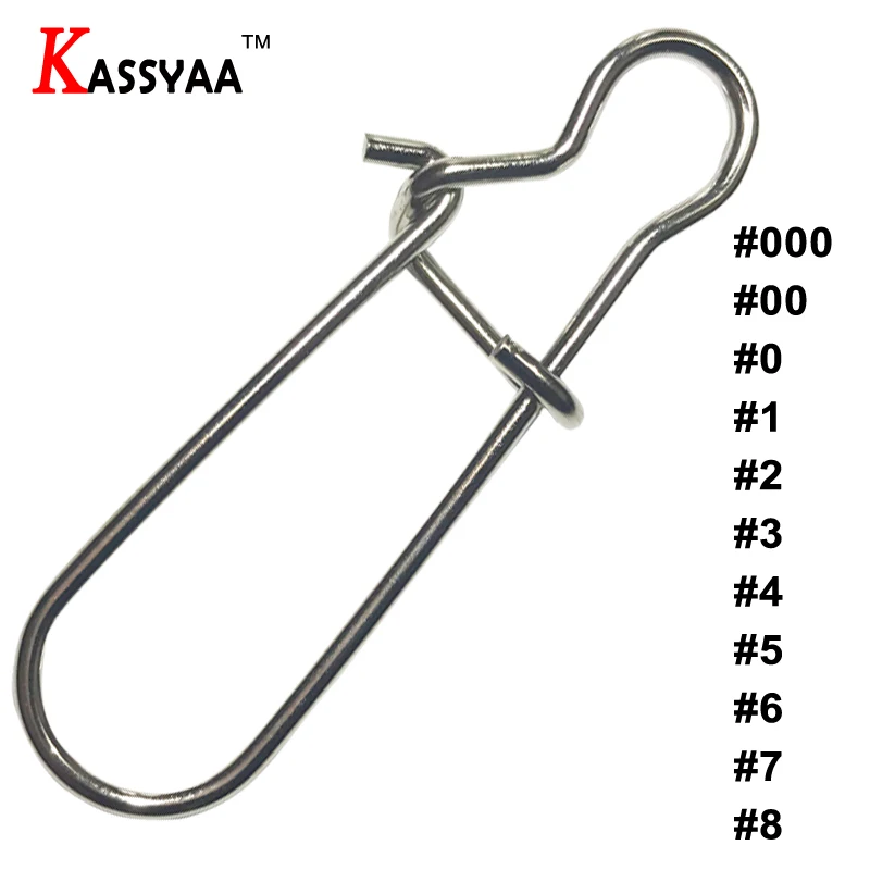 10 шт. #000 #00 #0 #1 #2 #3 #4 #5 #6 #7 #8 рыболовный соединитель вертлюги безопасные Прочные