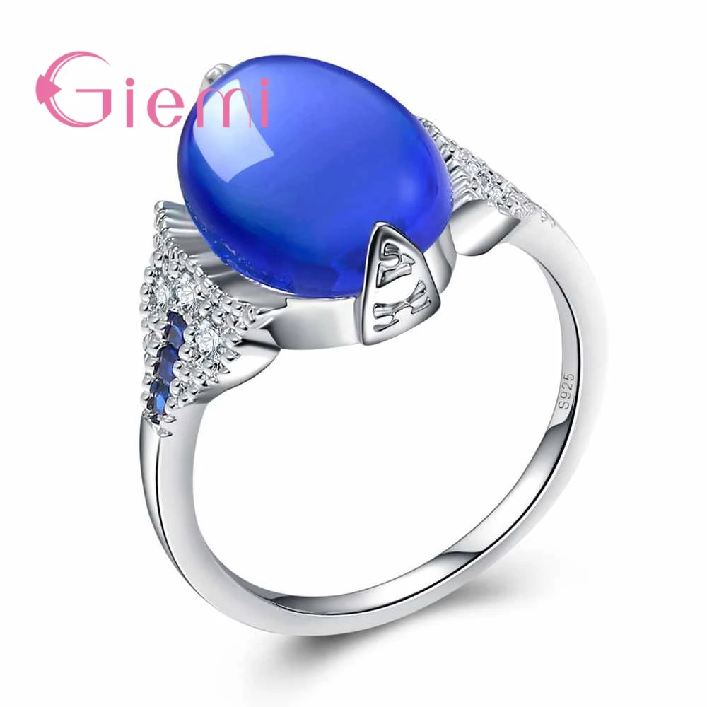 925 Sterling Silver Ring 5A Blue Stone Zirconia Sparkling Finger Wedding For Women Fine Jewelry High Quality AAAAA
925 Sterling Silver Ring 5A Blue Stone Zirconia Sparkling Finger Wedding For Women Fine Jewelry High Quality AAAAA