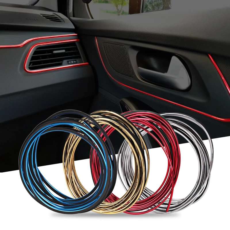 5M Car Interior Wire Decoration Strip Door Center Console Gap Dashboard Decorative Wire Bright Strip Modification Supplies
5M Car Interior Wire Decoration Strip Door Center Console Gap Dashboard Decorative Wire Bright Strip Modification Supplies