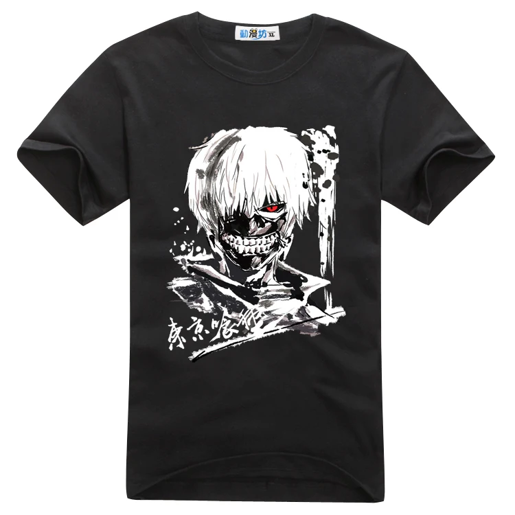 Summer new men and women breathable casual cosplay anime Tokyo Ghoul T-shirt short-sleeved printing college style T-shirt
Summer new men and women breathable casual cosplay anime Tokyo Ghoul T-shirt short-sleeved printing college style T-shirt