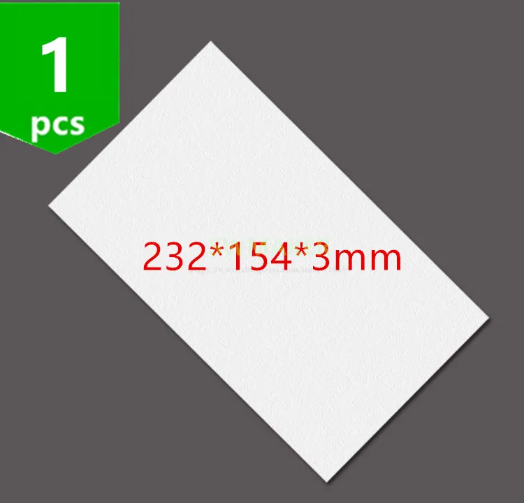 1 шт. Reprap 3D принтер 232*154*3 мм изоляционные хлопковые для Flashforge Creator Pro/Dreamer Подогреваемая кровать
1 шт. Reprap 3D принтер 232*154*3 мм изоляционные хлопковые для Flashforge Creator Pro/Dreamer Подогреваемая кровать