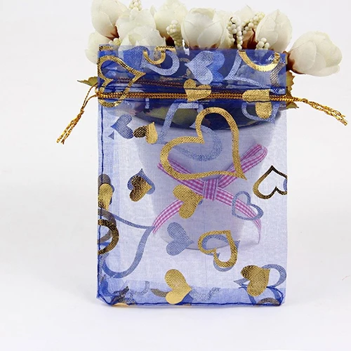 100pcs/lot Heart Flower Small Organza Bags Favor Wedding Christmas Gift Bag Jewelry Packaging Bags Pouches Drawable
100pcs/lot Heart Flower Small Organza Bags Favor Wedding Christmas Gift Bag Jewelry Packaging Bags Pouches Drawable