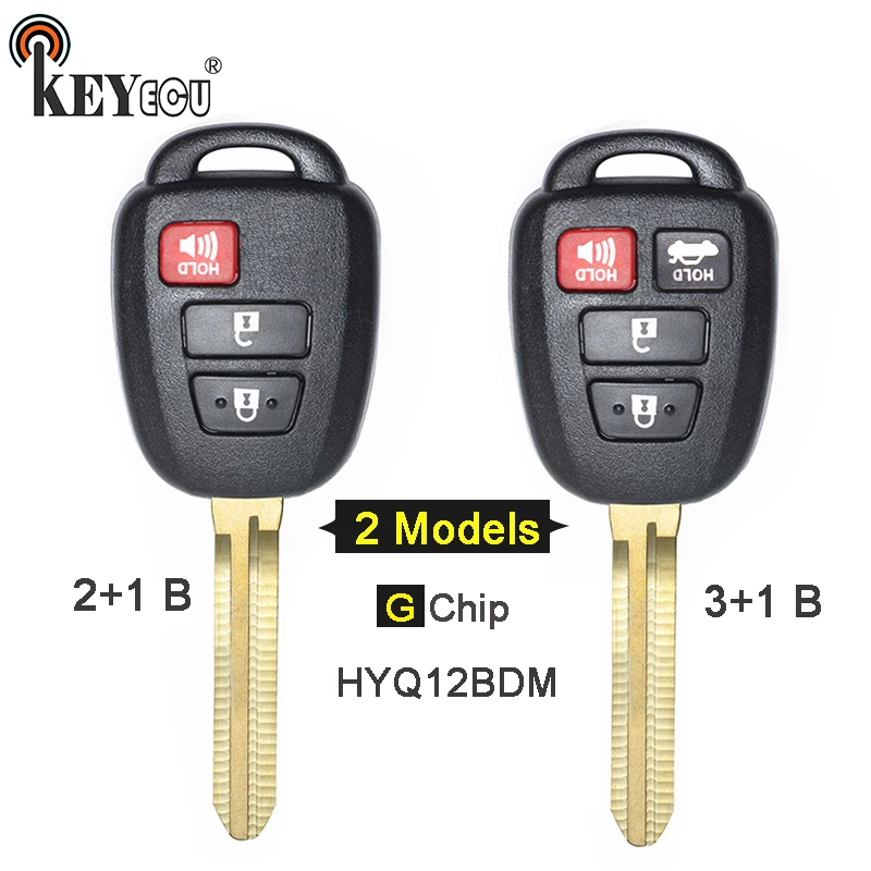 KEYECU FCC: HYQ12BDM G замена чипа 2 + 1 3/ 3 + 1 4 кнопки дистанционный ключ брелок для Toyota Prius C Carmy 2012-2016
KEYECU FCC: HYQ12BDM G замена чипа 2 + 1 3/ 3 + 1 4 кнопки дистанционный ключ брелок для Toyota Prius C Carmy 2012-2016