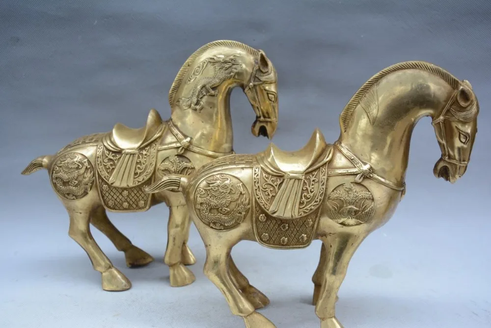Редкая старая китайская циндинастия (QianLong), латунная статуя лошади, пара, #34, лучший коллекционный украшение, бесплатная доставка
Редкая старая китайская циндинастия (QianLong), латунная статуя лошади, пара, #34, лучший коллекционный украшение, бесплатная доставка