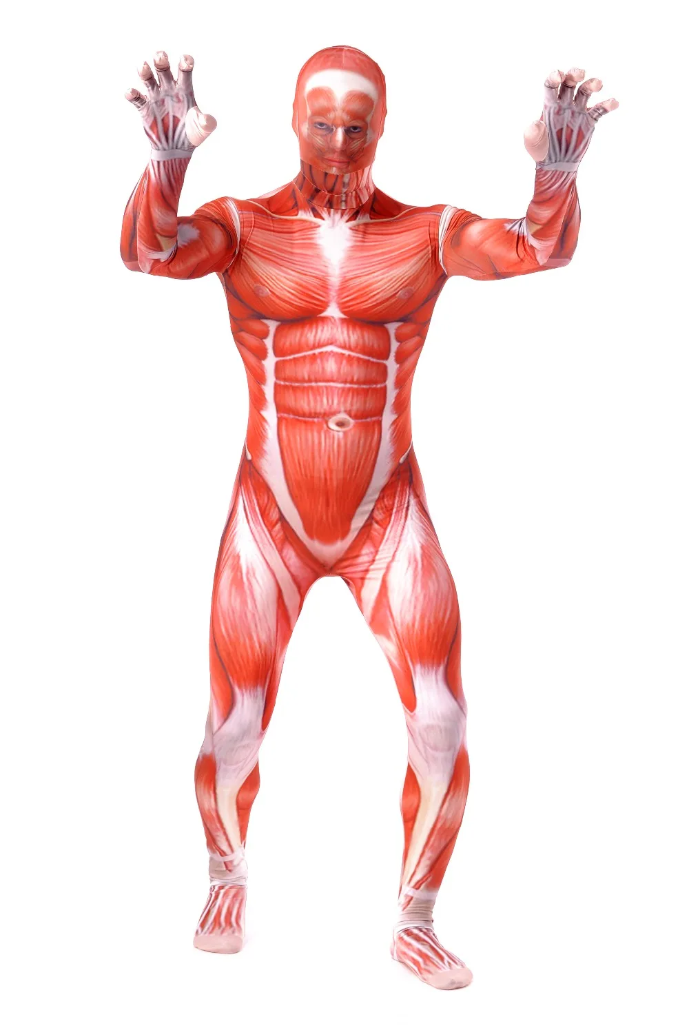 Attack On Titan 3 Men Cosplay Costumes Titans Muscle Suit Bodysuit Bertolt Lycra Zentai Halloween Purim Costume
Attack On Titan 3 Men Cosplay Costumes Titans Muscle Suit Bodysuit Bertolt Lycra Zentai Halloween Purim Costume