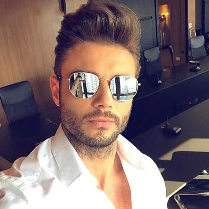 QETOU Fashion Sunglasses Men Brand Designer Small Frame Polygon Sunglasses Women Vintage Sun Glasses Hexagon Metal Frame 2018
QETOU Fashion Sunglasses Men Brand Designer Small Frame Polygon Sunglasses Women Vintage Sun Glasses Hexagon Metal Frame 2018