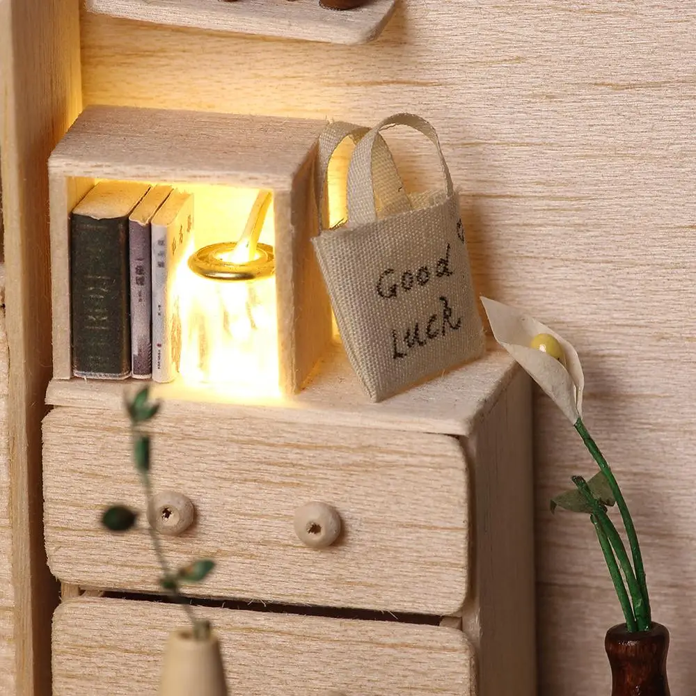 DIY hut model of plain Japanese department room Creative Combination of Type I Gift Puzzle Toys
DIY hut model of plain Japanese department room Creative Combination of Type I Gift Puzzle Toys