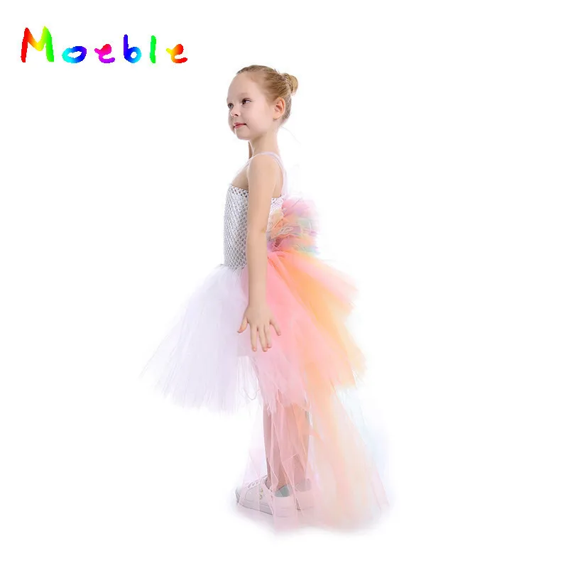 Pastel Rainbow Girls Unicorn Bustle Tutu Dress Summer Dresses For Girls Baby Kids Party Dresses Children Cosplay Costume
Pastel Rainbow Girls Unicorn Bustle Tutu Dress Summer Dresses For Girls Baby Kids Party Dresses Children Cosplay Costume