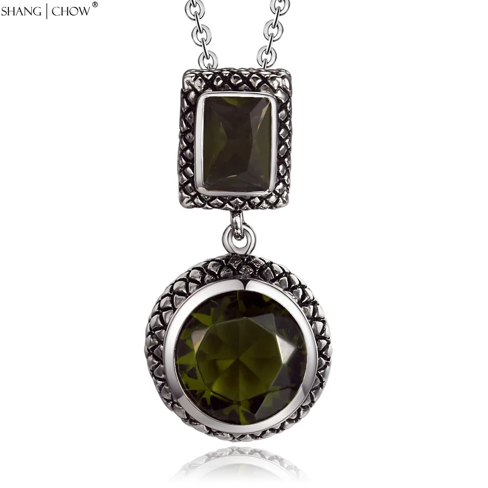 Vintage Jewelry Peridot double stones 925 Sterling Silver Pendant for women cocktail prom P0397
Vintage Jewelry Peridot double stones 925 Sterling Silver Pendant for women cocktail prom P0397