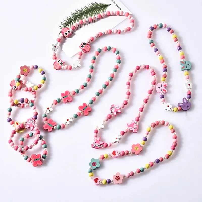 Fashion Necklace And Bracelet Candy Color Butterflies Baby Safe Necklace Beauty Wafer Princess Children Jewelry Birthday Gifts
Fashion Necklace And Bracelet Candy Color Butterflies Baby Safe Necklace Beauty Wafer Princess Children Jewelry Birthday Gifts