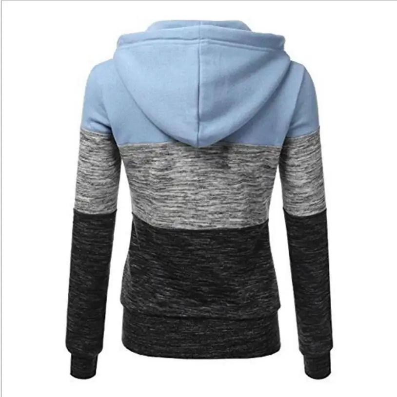 2018 fashion color matching hooded pull rope sweater women's jacket autumn and winter fashion long-sleeved outerwear
2018 fashion color matching hooded pull rope sweater women's jacket autumn and winter fashion long-sleeved outerwear