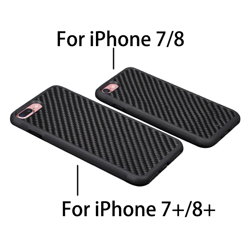 For iPhone 7 8 7 Plus 8 Plus Case Cover TPU PC Carbon Fiber Case With Slim Armor Shockproof High Quality Skidproof Case
For iPhone 7 8 7 Plus 8 Plus Case Cover TPU PC Carbon Fiber Case With Slim Armor Shockproof High Quality Skidproof Case