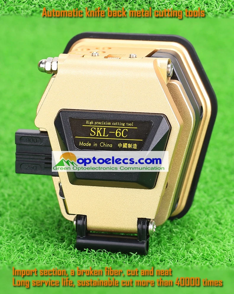 Fiber Cleaver SKL-6C cable cutting knife FTTT fiber optic knife tools cutter High Precision Fiber Cleavers
Fiber Cleaver SKL-6C cable cutting knife FTTT fiber optic knife tools cutter High Precision Fiber Cleavers