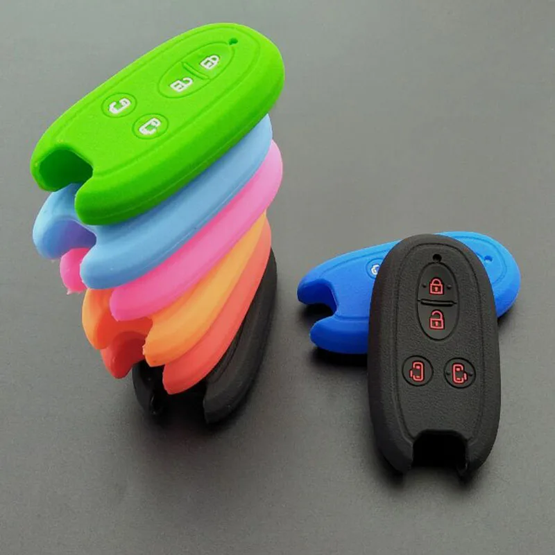 Для Suzuki Spacia Custom Concept KCar MPV автоматическая дверь 4 кнопки дистанционный ключ Защита силиконовый Автомобильный ключ Чехол Набор 
Для Suzuki Spacia Custom Concept KCar MPV автоматическая дверь 4 кнопки дистанционный ключ Защита силиконовый Автомобильный ключ Чехол Набор
