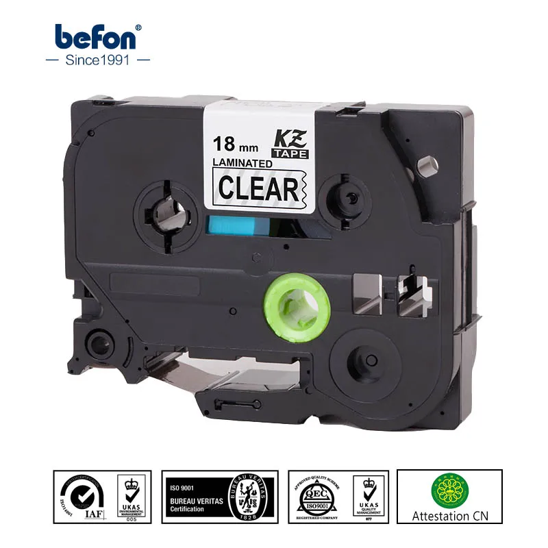 befon 18mm Clear p-touch p touch PT Label Printer Tape Replacement for brother TZE-141 Tze141 Tze Tape 141 tz141 Printer Ribbon
befon 18mm Clear p-touch p touch PT Label Printer Tape Replacement for brother TZE-141 Tze141 Tze Tape 141 tz141 Printer Ribbon