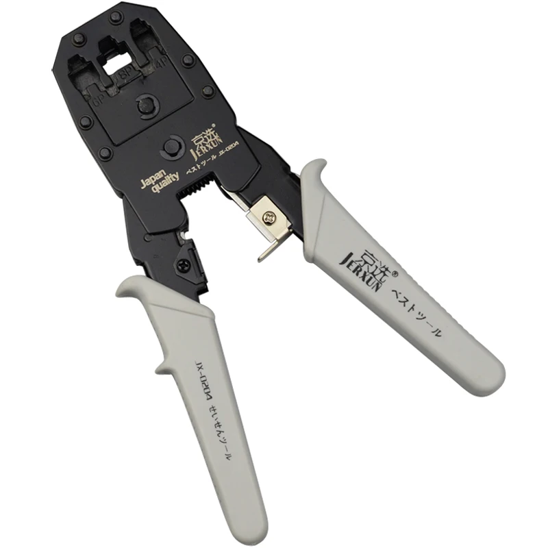 JERXUN Network Pliers Suit Multi-function Network Original Authentic Product Cable Heads 4P6P8P Crimping Pliers
JERXUN Network Pliers Suit Multi-function Network Original Authentic Product Cable Heads 4P6P8P Crimping Pliers