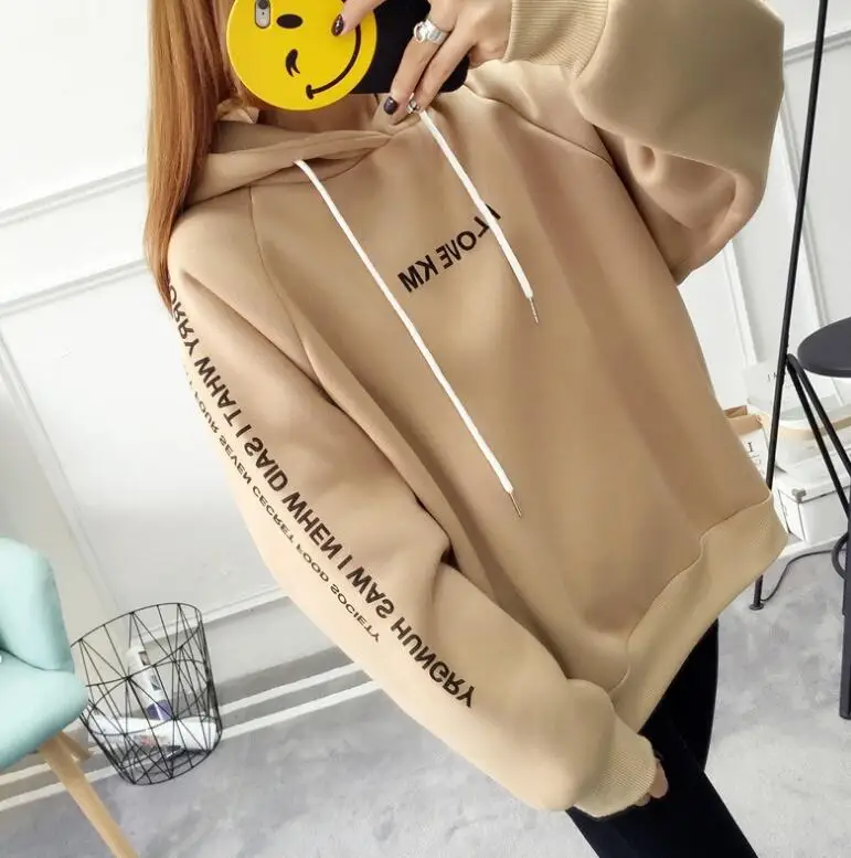 Women Pink Hoodies Streetwear Fleece Warm Letter Printed Hooded Sweatshirt Tops Ladies Oversized Loose Pullover Moletom
Women Pink Hoodies Streetwear Fleece Warm Letter Printed Hooded Sweatshirt Tops Ladies Oversized Loose Pullover Moletom