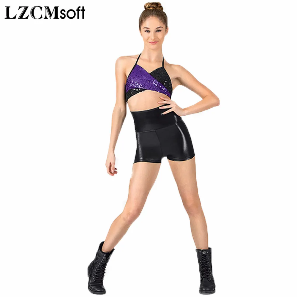 LZCMsoft Adult High Waist Dance Shorts Women Shiny Metallic Rave Boots Shorts Wet Look Underwear Stage Performance Underpants
LZCMsoft Adult High Waist Dance Shorts Women Shiny Metallic Rave Boots Shorts Wet Look Underwear Stage Performance Underpants