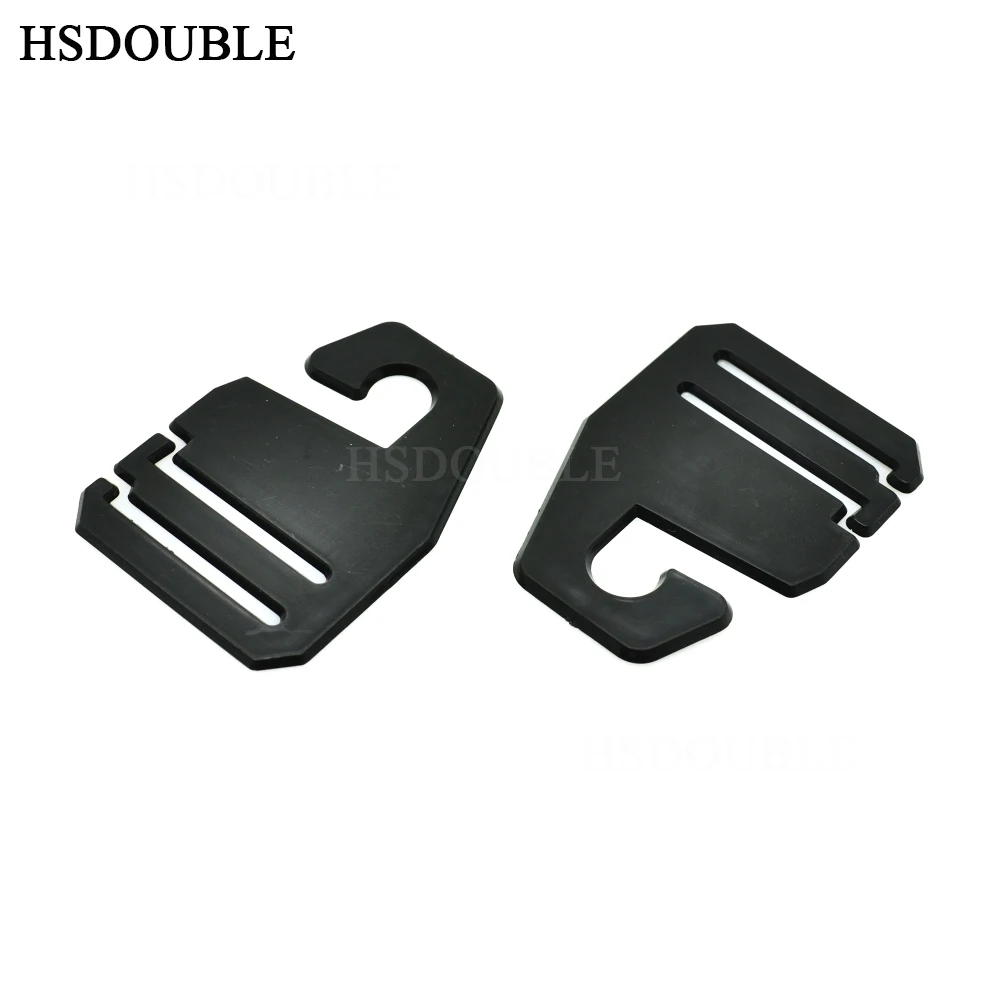 35mm Webbing Black Plastic Necktie Hanger&Hook For Ties Garment Accessories