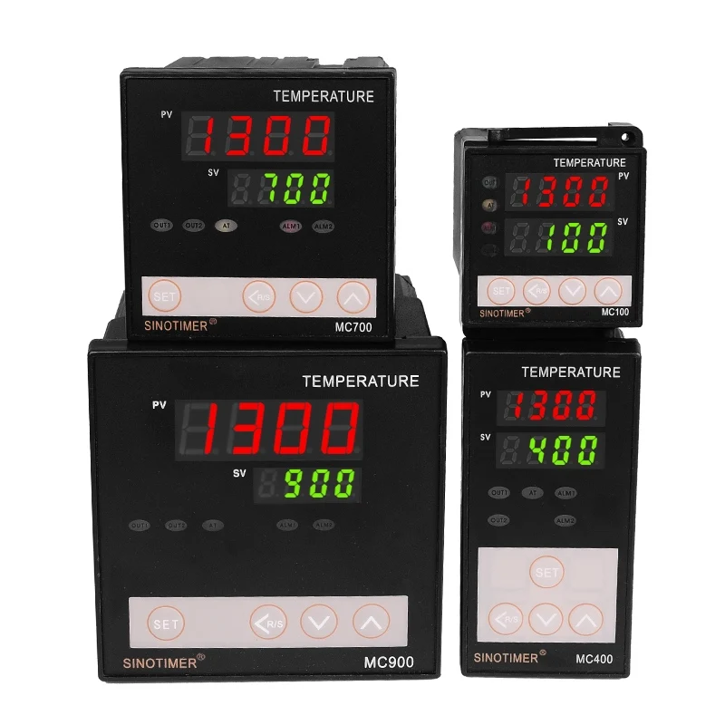 K Thermocouple PT100 Universal Input Digital PID Temperature Controller Regulator Relay Output for Heating or Cooling with Alarm
K Thermocouple PT100 Universal Input Digital PID Temperature Controller Regulator Relay Output for Heating or Cooling with Alarm