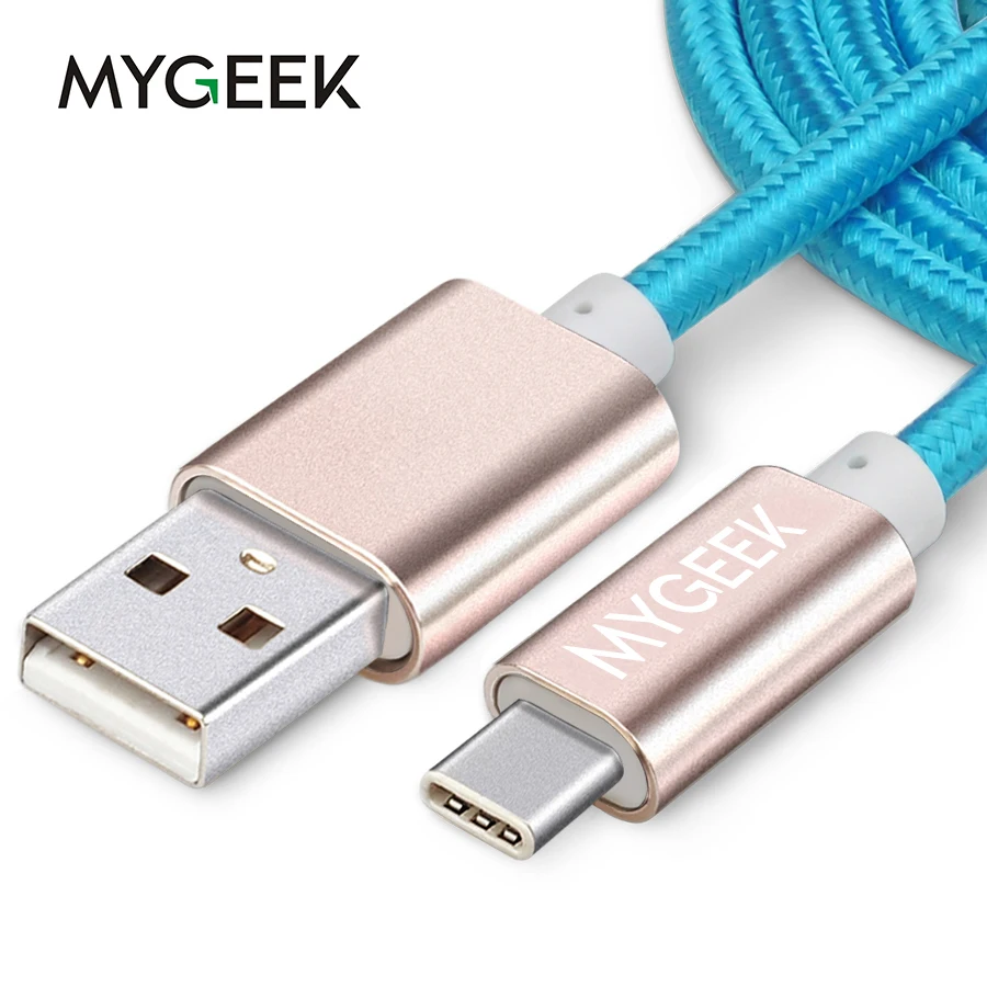 MyGeek Usb Тип C кабель 3 м Быстрая зарядка для MacBook xiaomi mi5 Oneplus LG Зарядное устройство