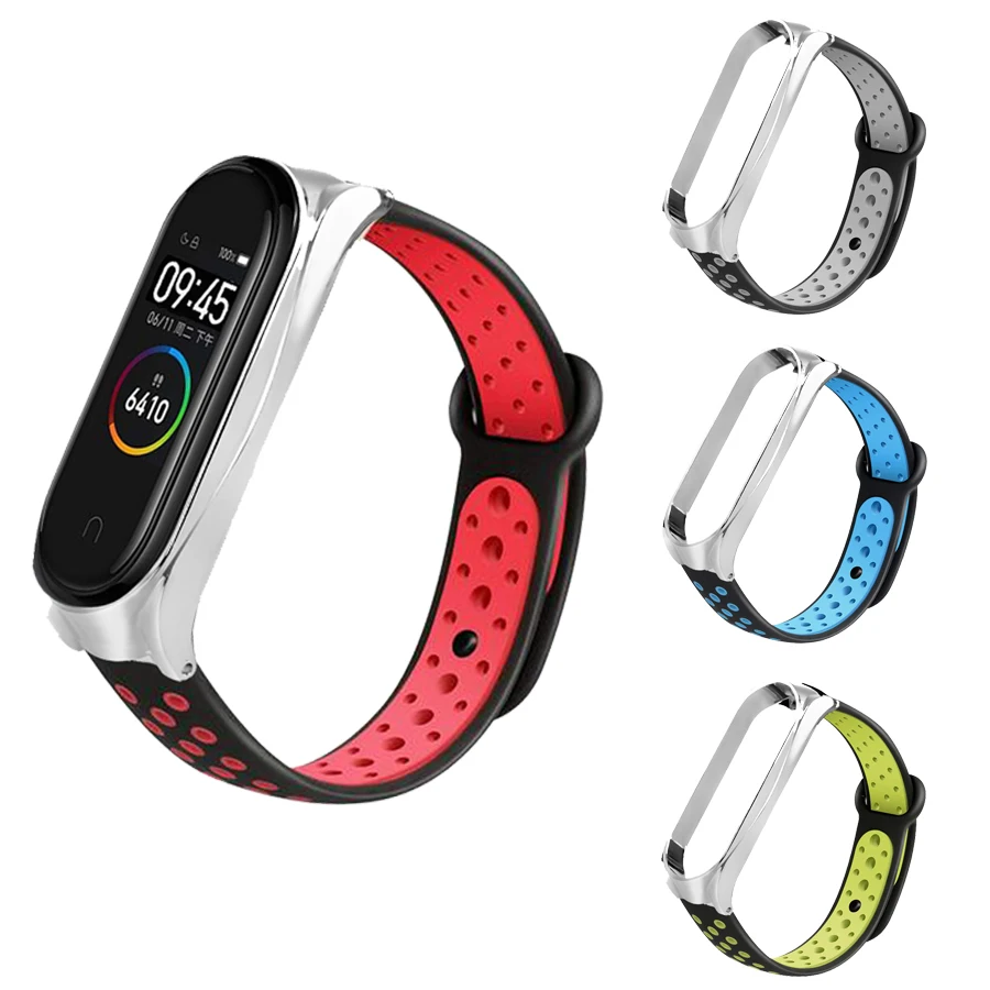 Ремешок силиконовый для Mi Band 4, спортивный сменный двухцветный браслет для Xiaomi Mi Band 4
Ремешок силиконовый для Mi Band 4, спортивный сменный двухцветный браслет для Xiaomi Mi Band 4