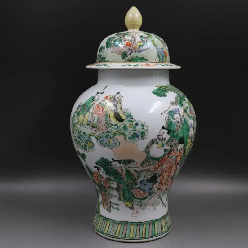 Antique QingDynasty porcelain pot,olor Eight Immortals generals tank,handmade crafts,collection / Adornment,Home Decorations
Antique QingDynasty porcelain pot,olor Eight Immortals generals tank,handmade crafts,collection / Adornment,Home Decorations