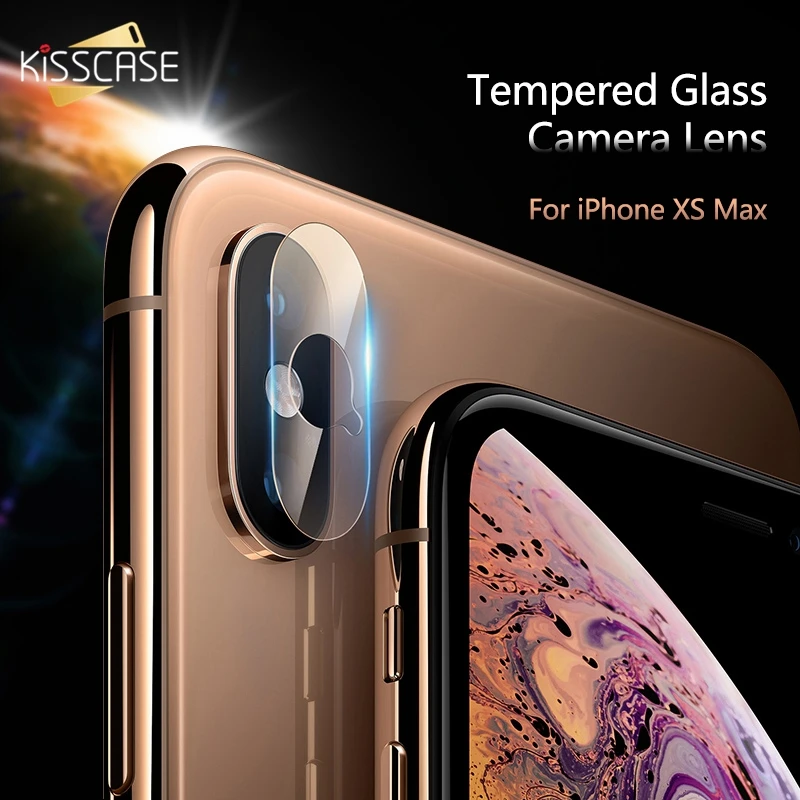 KISSCASE задняя камера защитная пленка для экрана iPhone XR X XS Max закаленное стекло 6 6S 7 8