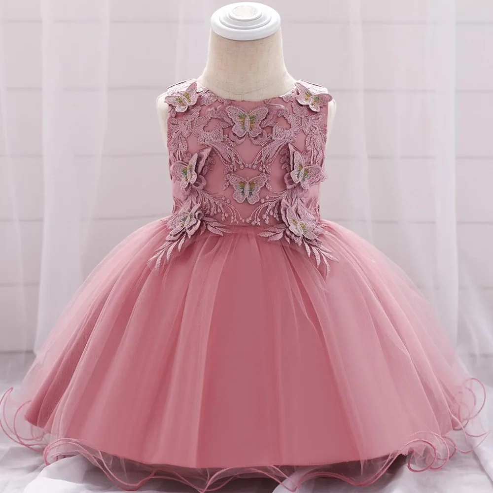 Vintage Baby Girl Butterfly Embroidery Dress Infant Princess Little Girls 1 Year Birthday Party Dress Newborn Christening Gowns
Vintage Baby Girl Butterfly Embroidery Dress Infant Princess Little Girls 1 Year Birthday Party Dress Newborn Christening Gowns