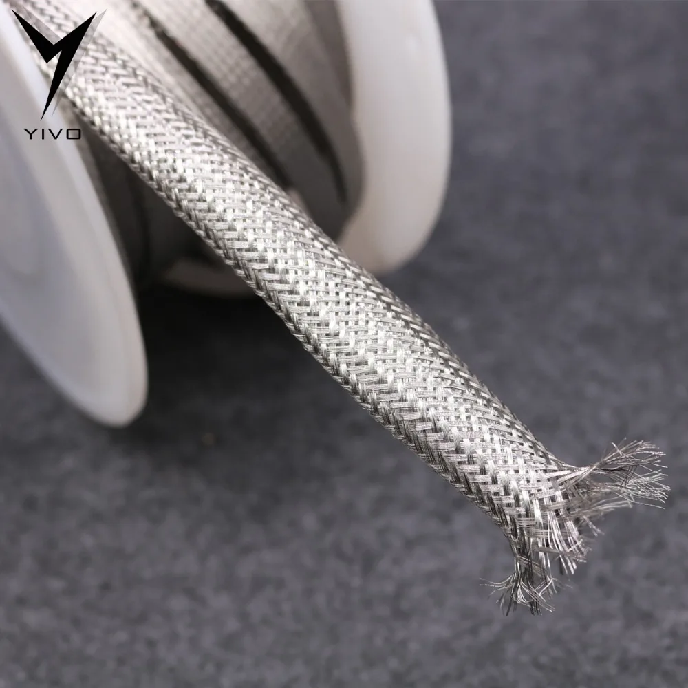 Hi-end DIY HIFI Brass Plating Tin 2mm 4mm 6mm 8mm 10mm 12mm 16mm 25mm 30mm braided cable sleeve sleeves tube sleeving
Hi-end DIY HIFI Brass Plating Tin 2mm 4mm 6mm 8mm 10mm 12mm 16mm 25mm 30mm braided cable sleeve sleeves tube sleeving