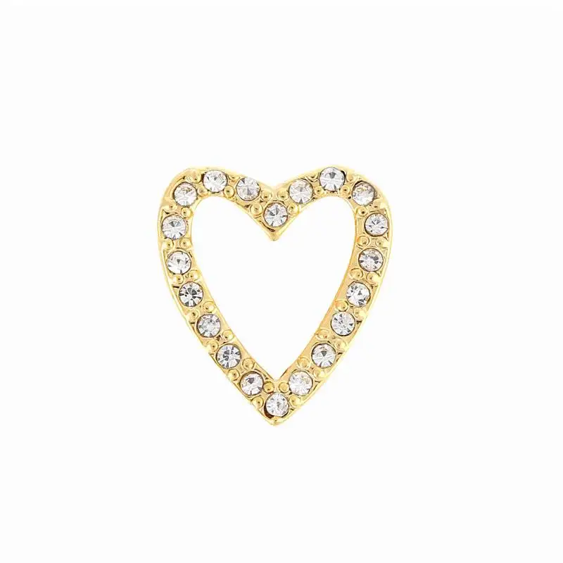 Fashion Rhinestone Heart Charms Alloy Necklaces Pendants Diy Earrings Bracelets Handmade Accessories Jewelry Findings Wholesale
Fashion Rhinestone Heart Charms Alloy Necklaces Pendants Diy Earrings Bracelets Handmade Accessories Jewelry Findings Wholesale