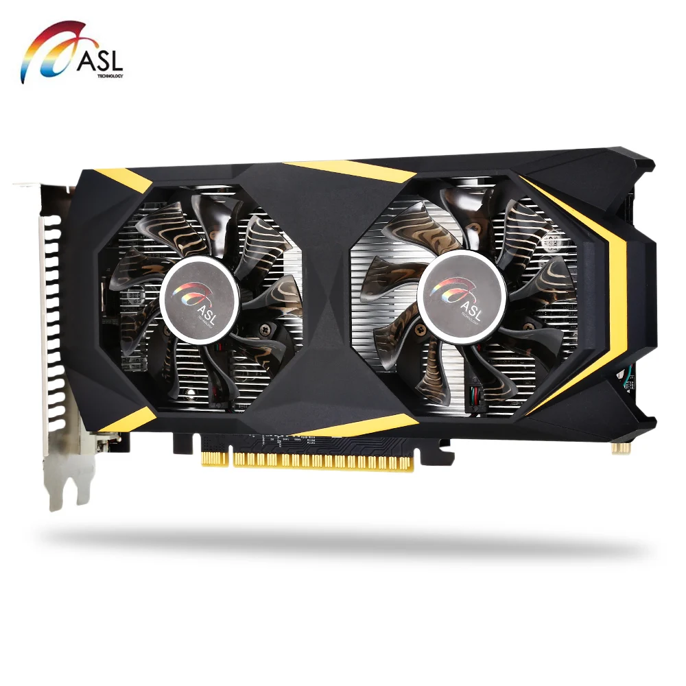 ASL GTX1050Ti Skynet Графика карты 4 Гб 128bit GDDR5 DP/HDMI/DVI 768 ядра CUDA 7008 МГц 7680x4320/60 Гц|graphic card|graphic