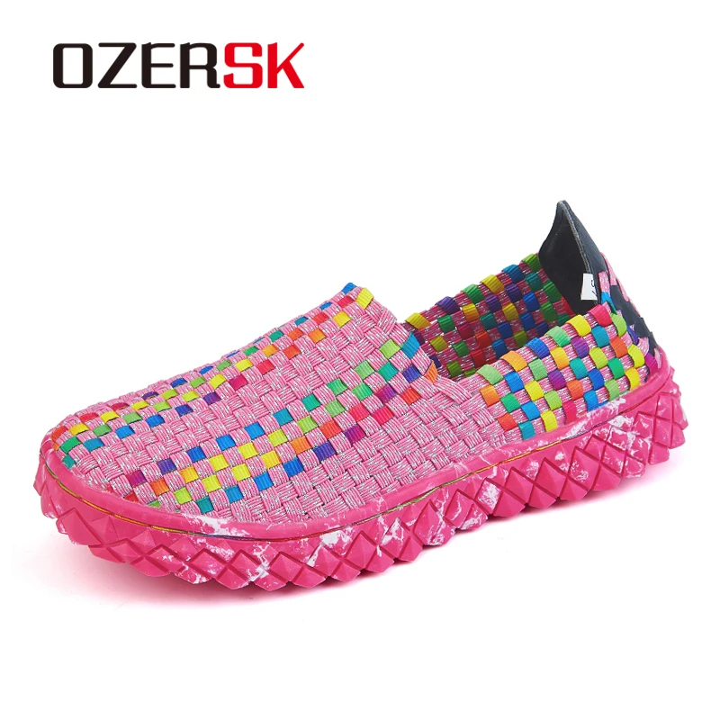OZERSK Brand Woman Casual loafers Breathable Summer Flat Shoes Woman Slip on Casual Shoes New Zapatillas Flats Shoes Size 35-44
OZERSK Brand Woman Casual loafers Breathable Summer Flat Shoes Woman Slip on Casual Shoes New Zapatillas Flats Shoes Size 35-44