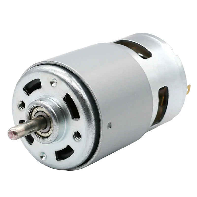 12V 12000RPM Мощный DC большой крутящий момент 775 мотор шарикоподшипник инструменты