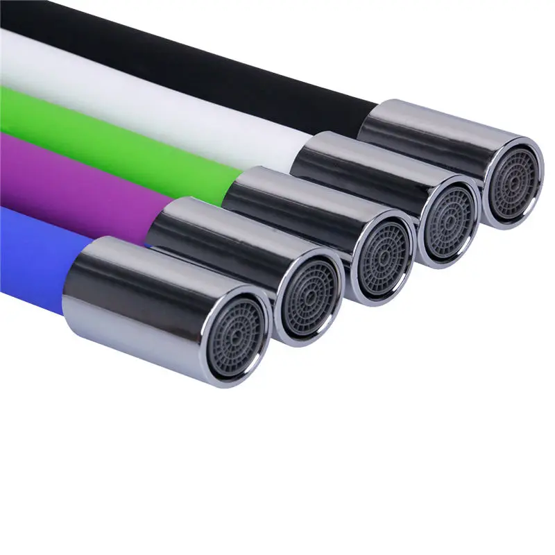 Colorful Silicone Tube Flexible Hose Kitchen Faucet 360 degree Rotary Faucet Filter Water Tap Torneira Cozinha 5 Colors Optional
Colorful Silicone Tube Flexible Hose Kitchen Faucet 360 degree Rotary Faucet Filter Water Tap Torneira Cozinha 5 Colors Optional