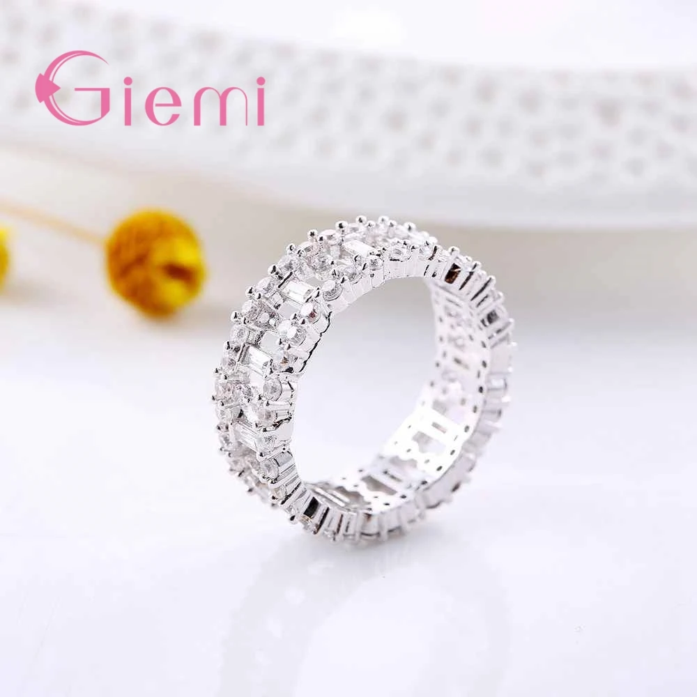 925 Sterling Silver Ring Type For Women / Girls With Engagement rings Top Quality AAA + Crystal Embellishment
925 Sterling Silver Ring Type For Women / Girls With Engagement rings Top Quality AAA + Crystal Embellishment