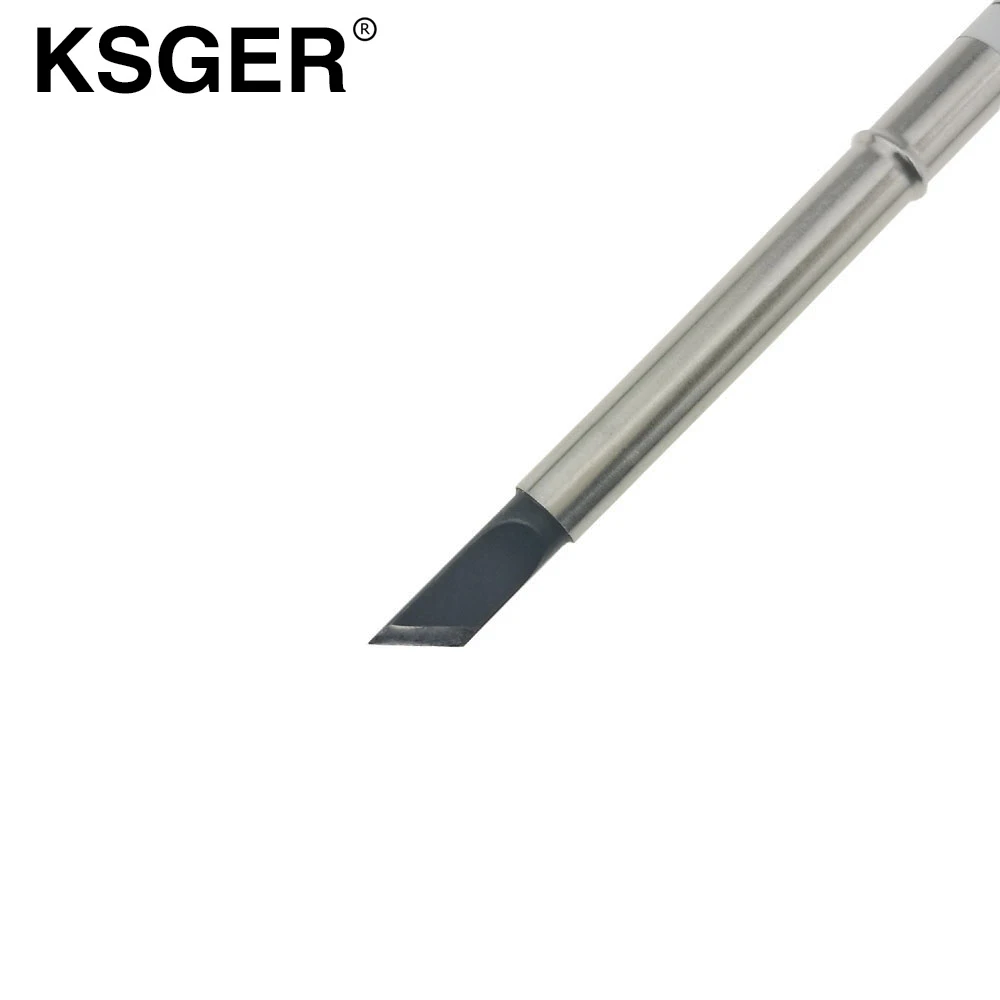 : KSGER тонкий 1 5 мм T12 K XA Класс припоя паяльников для Hakko FX951 паяльная