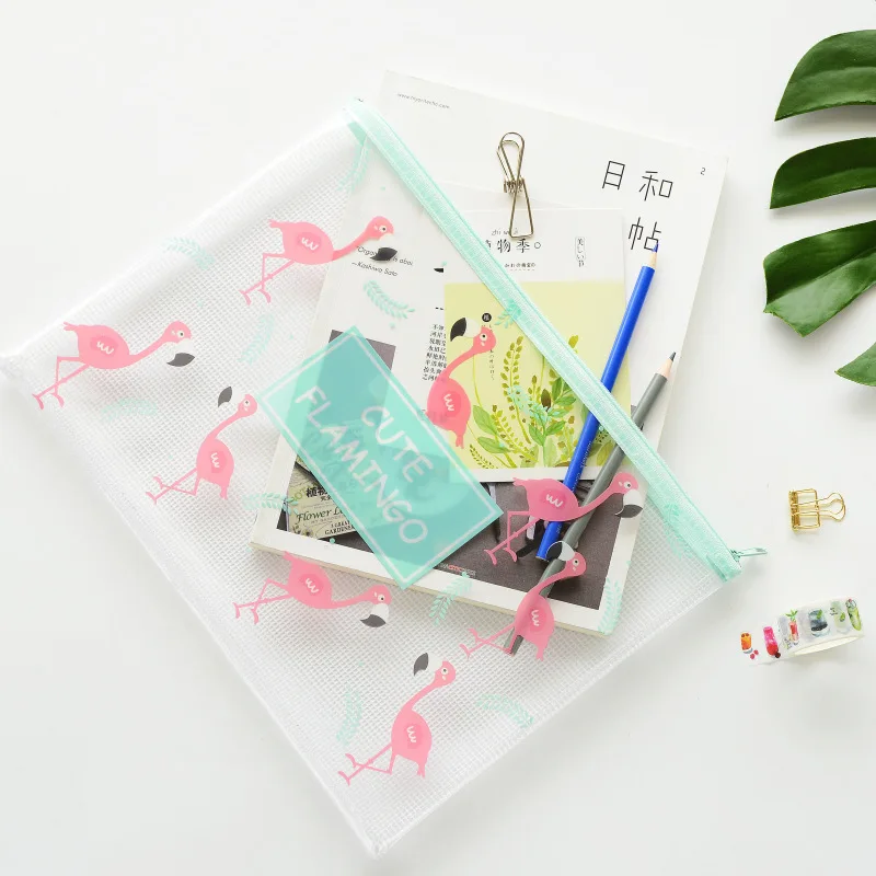 Low price promotion:3pcs/lot A4 A5 B6 Mini Flamingo File Bag Document Paper Storage Holder for Papers Stationery Kids Gift
Low price promotion:3pcs/lot A4 A5 B6 Mini Flamingo File Bag Document Paper Storage Holder for Papers Stationery Kids Gift